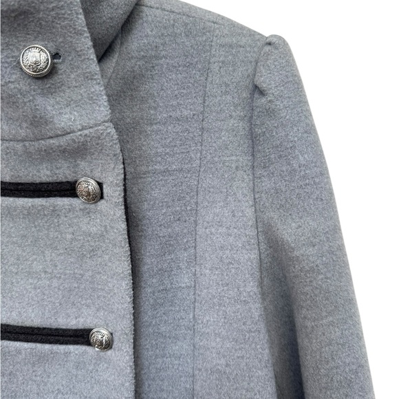 Rothschild Gray Double-Breasted Coat size 14 - Picture 4 of 8